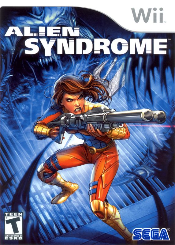 Alien Syndrome box art for Wii